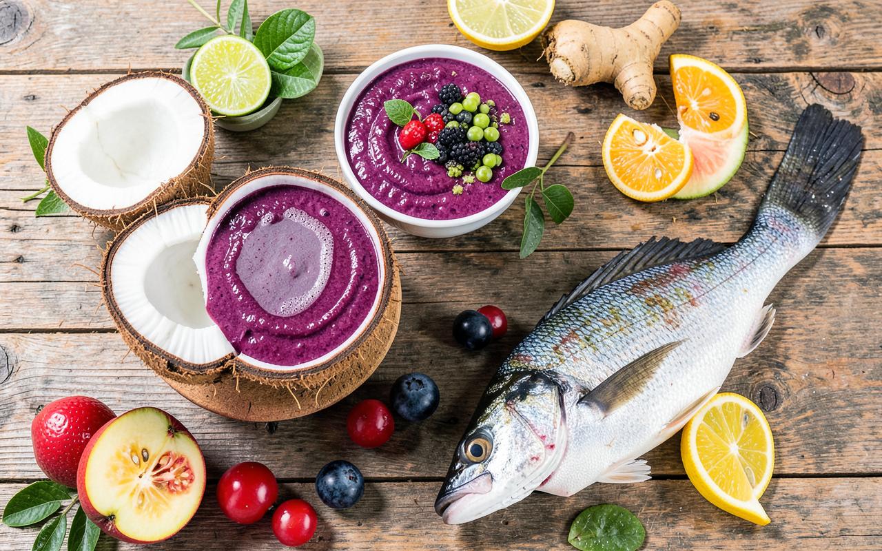 Nutrição funcional e ingredientes locais: os superalimentos da costa baiana